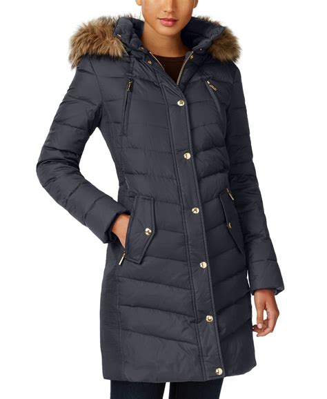 michael kors women's winter coat|Michael Kors women's fitted jackets.